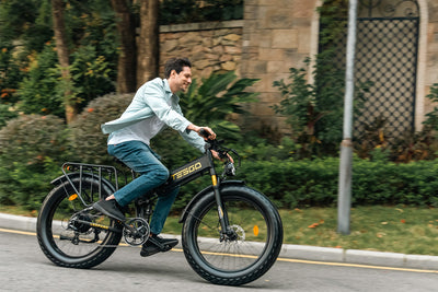 Unleashing the Power of Mobility: The Tesgo Leopard 26" Full Suspension Folding E-Bike