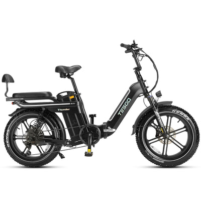 Tesgo Thunder Ultra Long Range Foldable Fat Tire Electric Bike