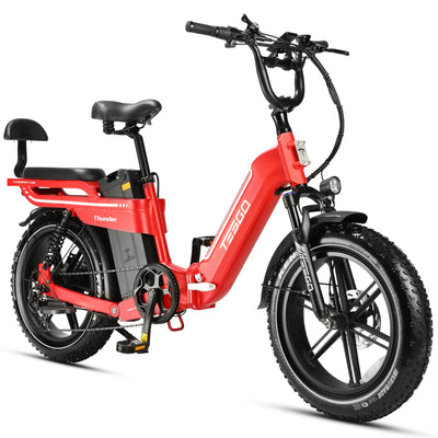 Tesgo Thunder Ultra Long Range Foldable Fat Tire Electric Bike