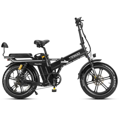 Tesgo Thunder Ultra Long Range Foldable Fat Tire Electric Bike