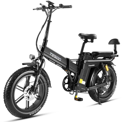 Tesgo Thunder Ultra Long Range Foldable Fat Tire Electric Bike