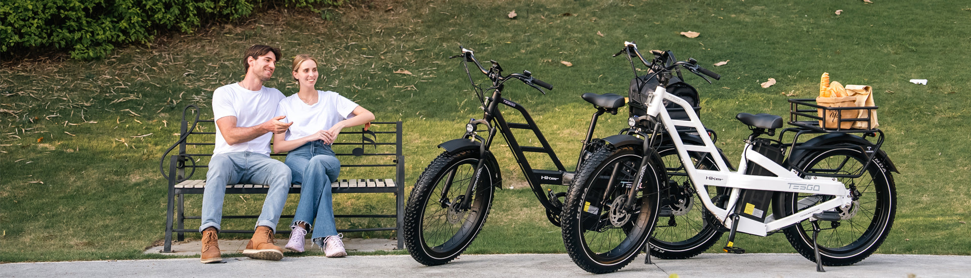 Tesgo Hiker 26" Cargo Long Range Electric Bike