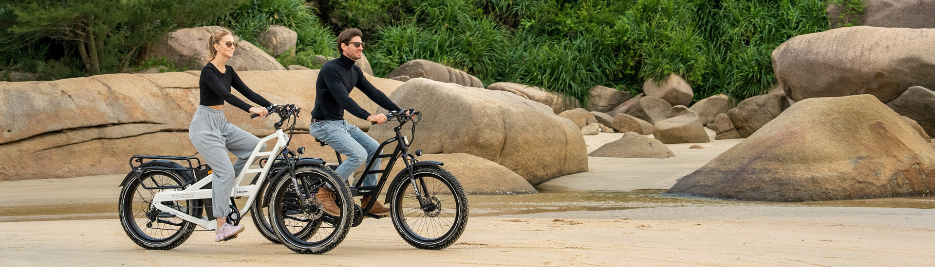 Tesgo Hiker 26" Cargo Long Range Electric Bike