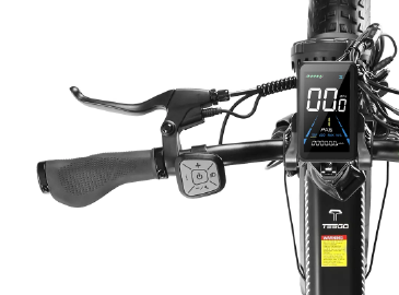 Tesgo Seeker Electric Bike LCD Multifunction Mobile
